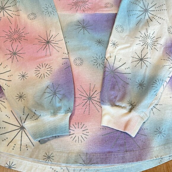 Walt Disney World 100 Anniversary Mickey Friends Tie-Dye Spirit Jersey Sz L - Picture 10 of 15
